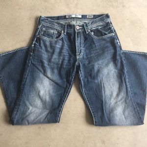 Mens Buckle Jeans